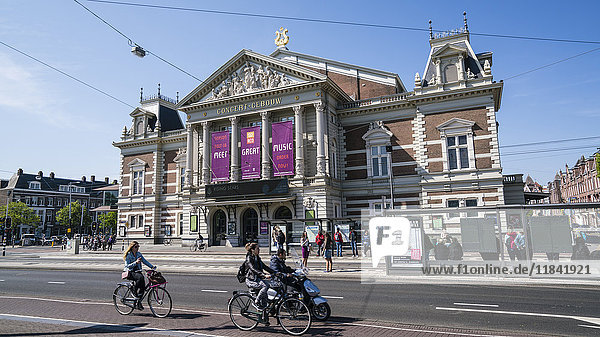 Das Concertgebouw  neoklassizistischer Konzertsaal  Amsterdam  Niederlande  Europa