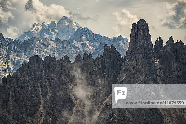 'The Dolomite mountains of Natural Park Tre Cime; Italy'