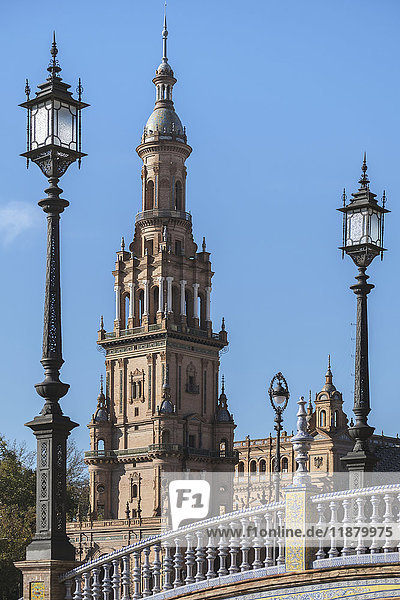 Plaza de Espana; Sevilla  Andalusien  Spanien'.