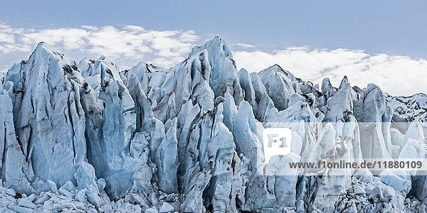 Vorderwand des Colony Glacier  Süd-Zentral-Alaska; Alaska  Vereinigte Staaten von Amerika'.
