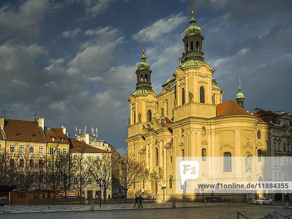 St.-Nikolaus-Kirche  Altstädter Ring; Prag  Tschechische Republik'.