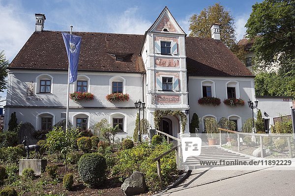 Cloister guesthouse  Andechs  Upper Bavaria  Bavaria  Germany  Europe