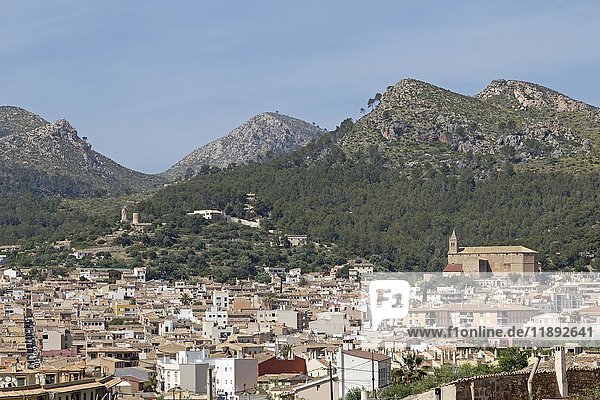 Stadtbild  Andratx  Mallorca  Spanien  Europa