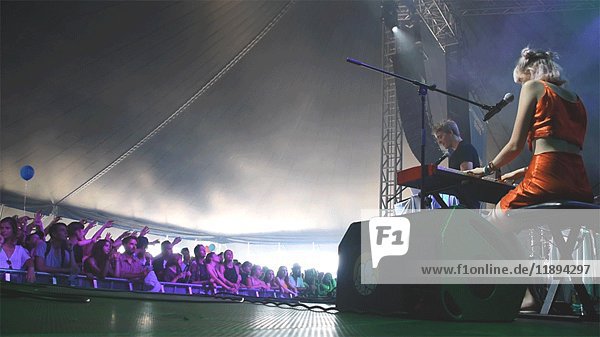 Tolstoys Auftritt beim Pohoda Musikfestival  Trencin  Slowakei  2017