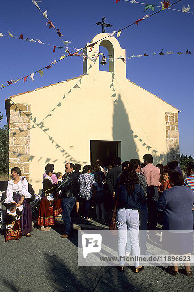 Feast of the Holy Spirit Domus de Maria Sardinia Italy