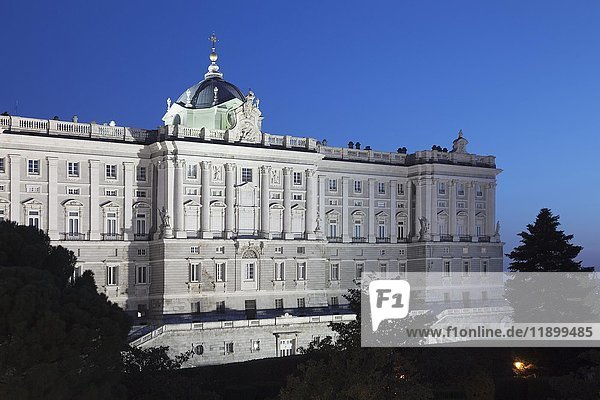 Königlicher Palast  Palacio Real  Madrid  Spanien  Europa