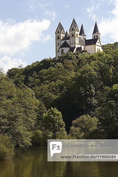 Kloster Arnstein über der Lahn bei Obernhof  Rheinland-Pfalz  Deutschland  Europa