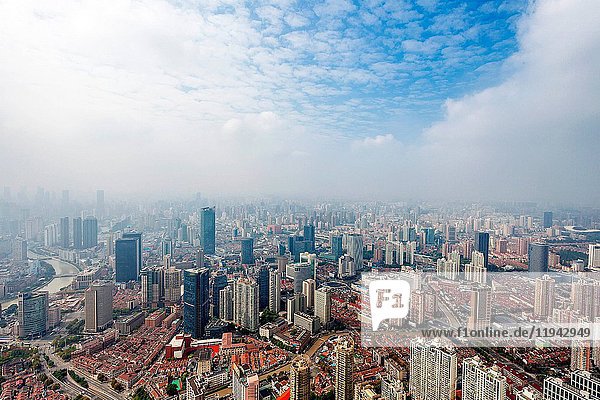 Stadtlandschaft von Shanghai