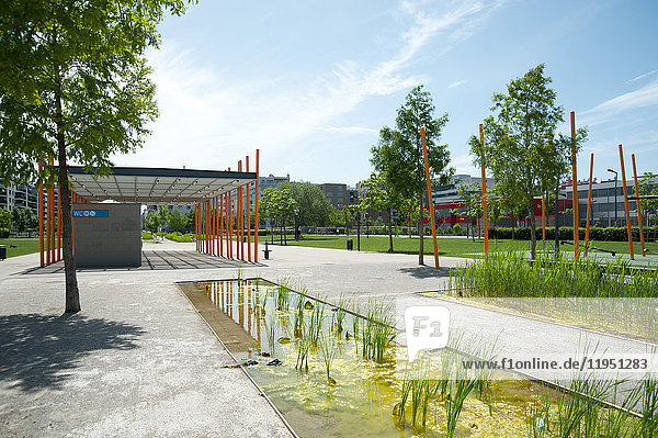 Österreich Wien Stadtentwicklungsgebiet Nordbahnhof