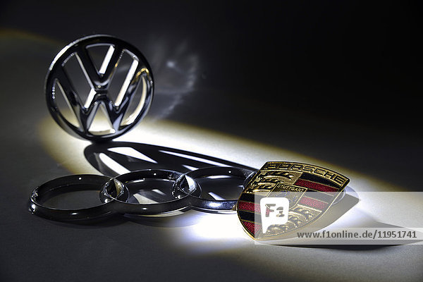 VW  Audi and Porsche logo