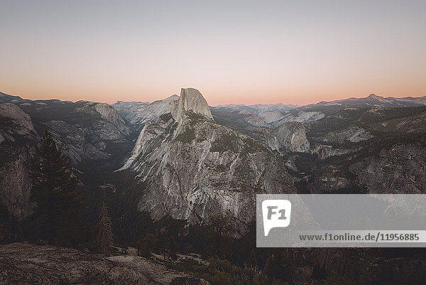 USA  Kalifornien  Yosemite Nationalpark  Glacier Point