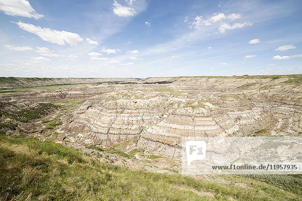 Horsethief Canyon in the Badlands of Alberta near Drumheller Alberta Canada North America