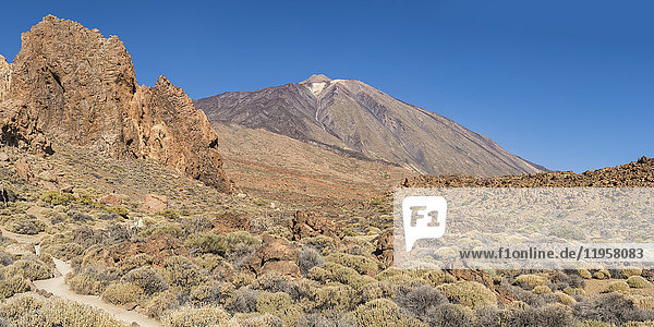 Vulkan Teide  Teide-Nationalpark  UNESCO-Weltkulturerbe  Teneriffa  Kanarische Inseln  Spanien  Europa