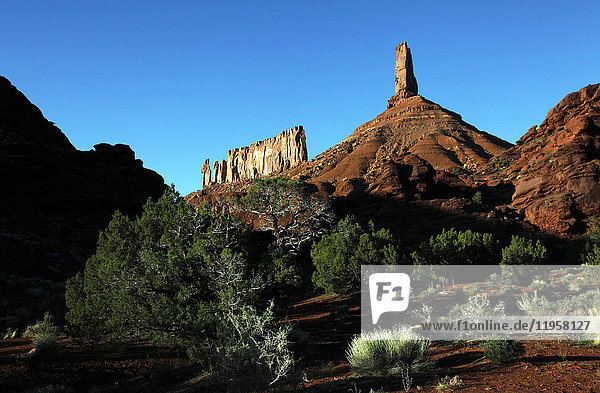 Castleton Tower Utah United States of America North America