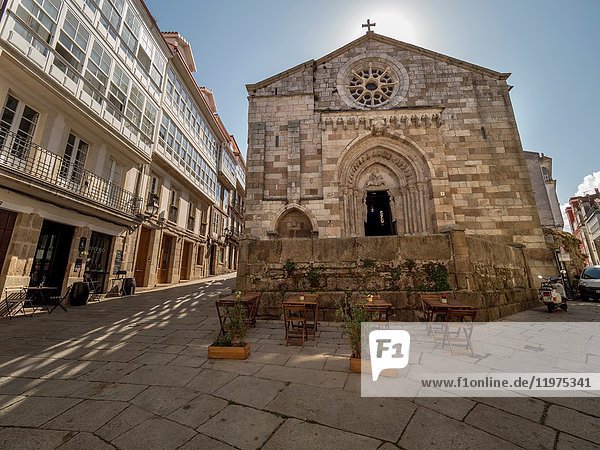 Iglesia de Santiago  A Coruña  Galicia  Spain