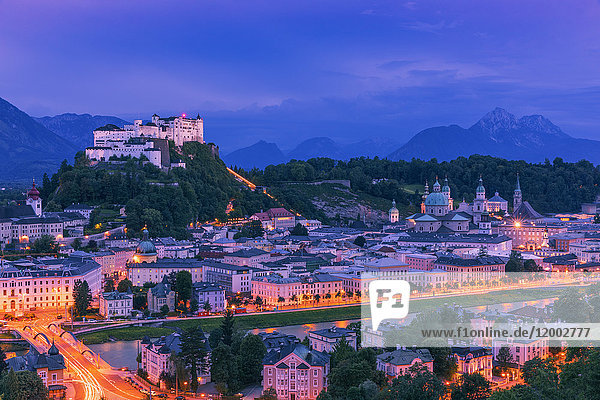Salzburg und Chiemgauer Alpen, Salzburger Land, Österreich, Europa