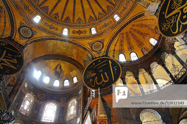 Türkei  Istanbul  Gemeinde Fatih  Bezirk Sultanahmet  Aya Sofya-Basilika (Museum)