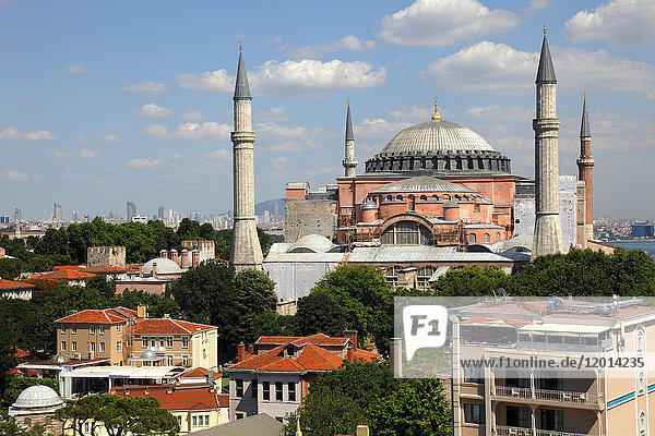 Türkei  Istanbul  Gemeinde Fatih  Stadtteil Sultanahmet  Museum der Basilika der Heiligen Sophie (Aya sofya camii)
