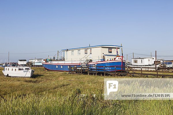 England Essex Insel Mersea Bootshaus