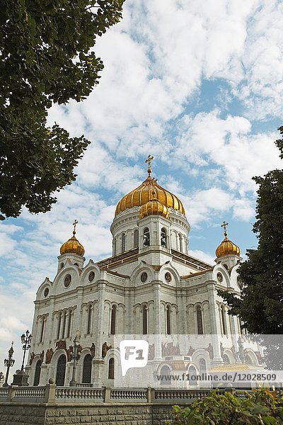 Christi-Erlöser-Kathedrale Moskau Russland Europa