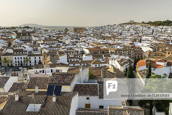 Blick auf die Altstadt  Antequera  Provinz Malaga  Andalusien  Spanien  Europa