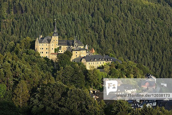 Burg Lauenstein  Ludwigsstadt  Oberfranken  Bayern  Deutschland  Europa