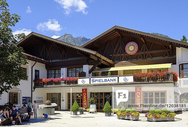 Spielbank  Casino  Garmisch-Partenkirchen  Ortsteil Garmisch  Garmisch-Partenkirchen  Werdenfelser Land  Oberbayern  Bayern  Deutschland  Europa