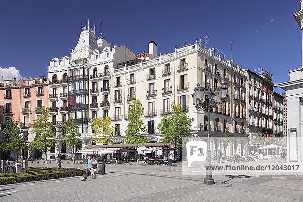Plaza de Oriente  Madrid  Spain  Europe