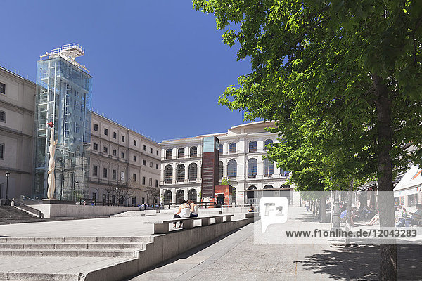 Reina Sofia Museum  Paseo del Prado  Madrid  Spanien  Europa