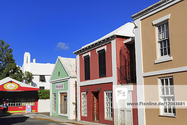 Duke of York Street  Stadt St. George  St. George's Parish  Bermuda  Mittelamerika