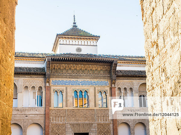 Alcazar Palace  UNESCO World Heritage Site  Seville (Sevilla)  Andalucia  Spain  Europe