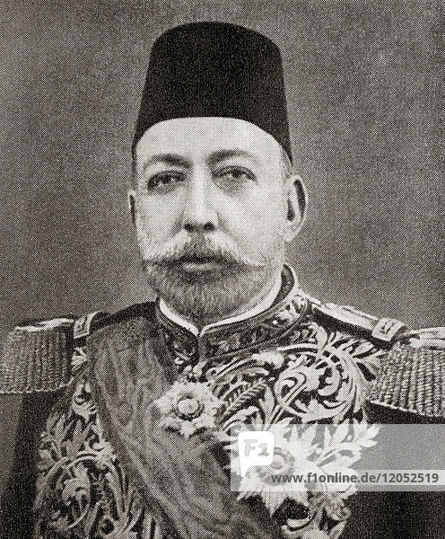 Mehmed V Re?âd  1844 – 1918. 35th and penultimate Ottoman Sultan. From Hutchinson's History of the Nations  published 1915.