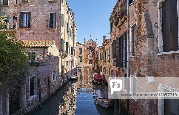 Italy  Venice  Canal in Cannaregio