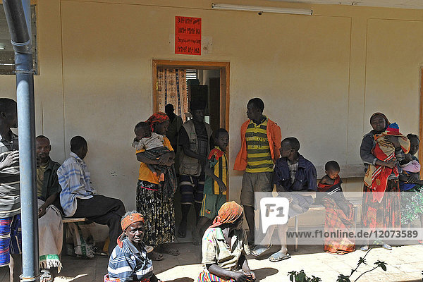 Krankenhaus in Konso  Äthiopien.