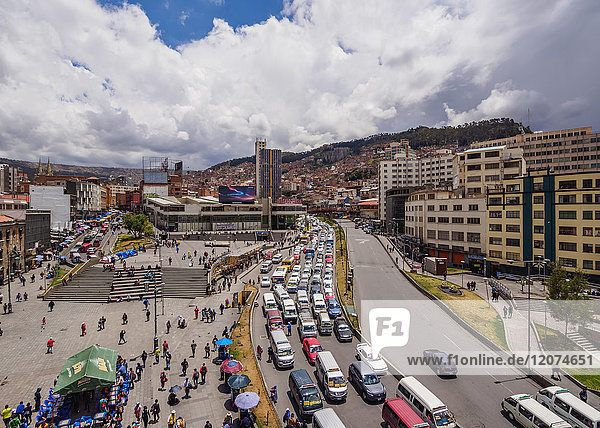 Mariscal Avenue  La Paz  Bolivien  Südamerika
