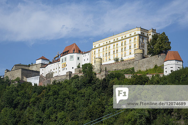 Veste Oberhaus Fortress  Passau  Lower Bavaria  Germany  Europe