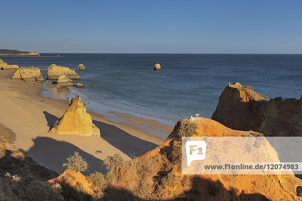 Praia da Rocha Strand  Atlantischer Ozean  Portimao  Algarve  Portugal  Europa