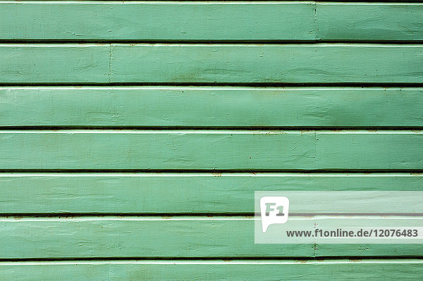 Green wooden board