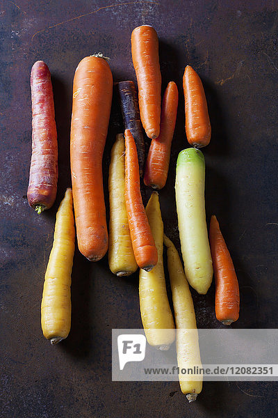 Verschiedene Karottensorten