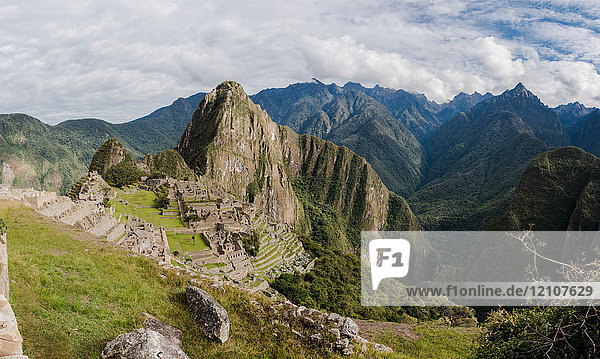 Machu Picchu  Cusco  Peru  South America