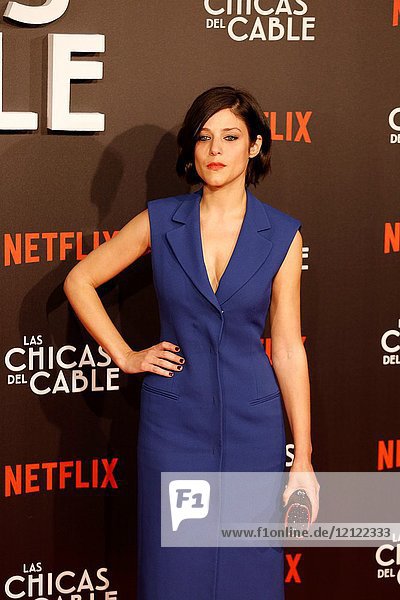 Premiere of the Netflix series Las chicas del cable.Iria del Rio.Madrid. 27/04/2017.(Photo by Angel Manzano)..