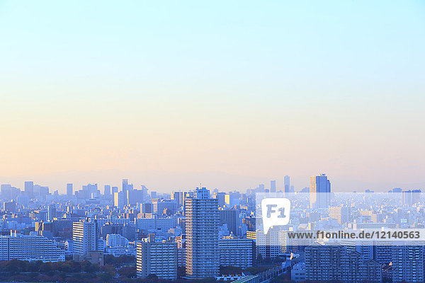 Stadtbild von Tokio  Tokio  Japan