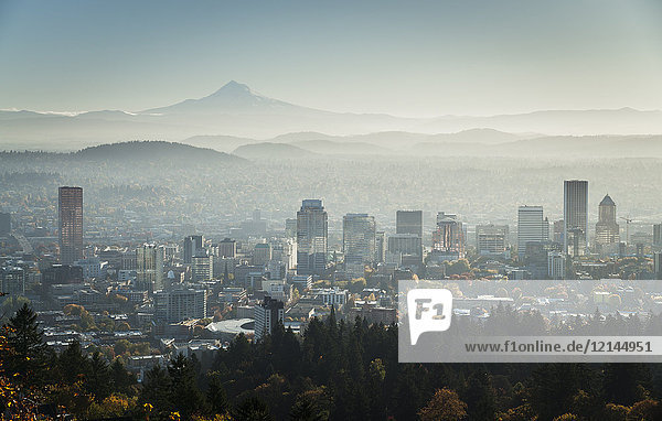 USA  Oregon  Portland  Stadtansicht
