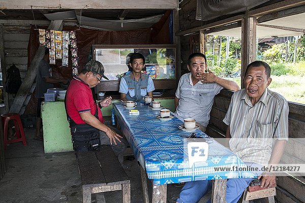 A small canteen at Kota Pemangkat  West Kalimantan  Indonesia.