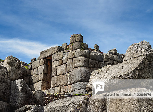 Sacsayhuaman Ruinen  Region Cusco  Peru  Südamerika