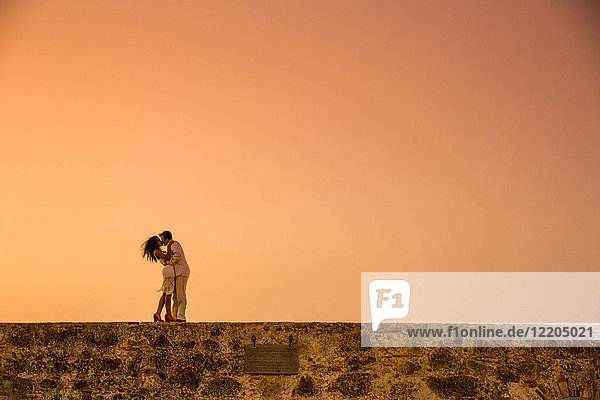 Married couple Cartegena Colombia South America