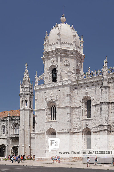 Mosteiro dos Jeronimos (Kloster der Hieronymiten)  UNESCO-Weltkulturerbe  Belem  Lissabon  Portugal  Europa