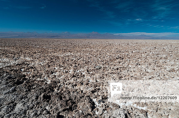 Salzkruste  Salar de Atacama  Atacama-Wüste  Chile