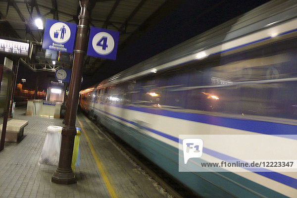 Bahnhof  Piacenza  Emilia Romagna  Italien