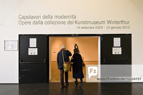 Mart  Museum für moderne Kunst  Rovereto  Provinz Trient  Italien